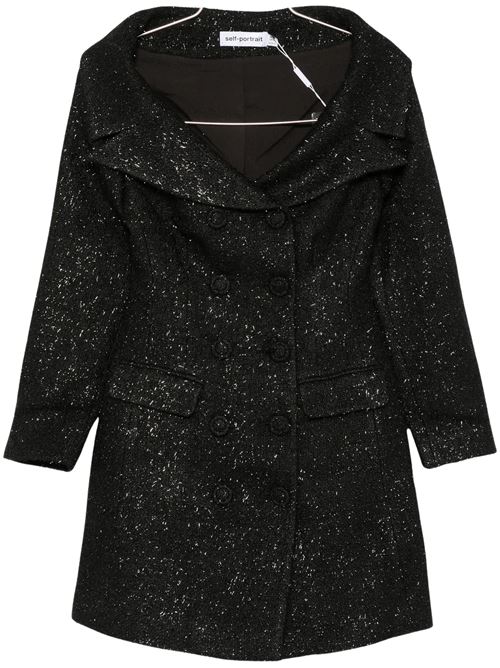 Abito corto doppiopetto SELF PORTRAIT | AW26057SBBLACK